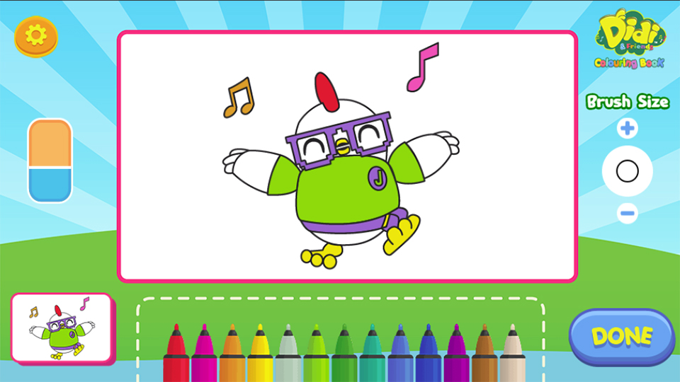 Didi And Friends Coloring Book